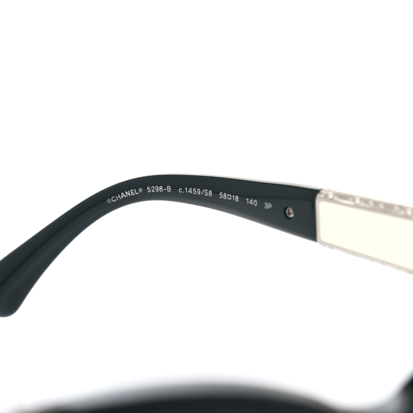 Crystal Bijoux Polarized Sunglasses 5298-B Black