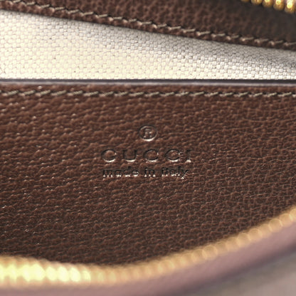 Gucci GG Supreme Monogram Textured Dollar Calfskin Small Ophidia Hobo Beige Ebony New Acero 6 of 10