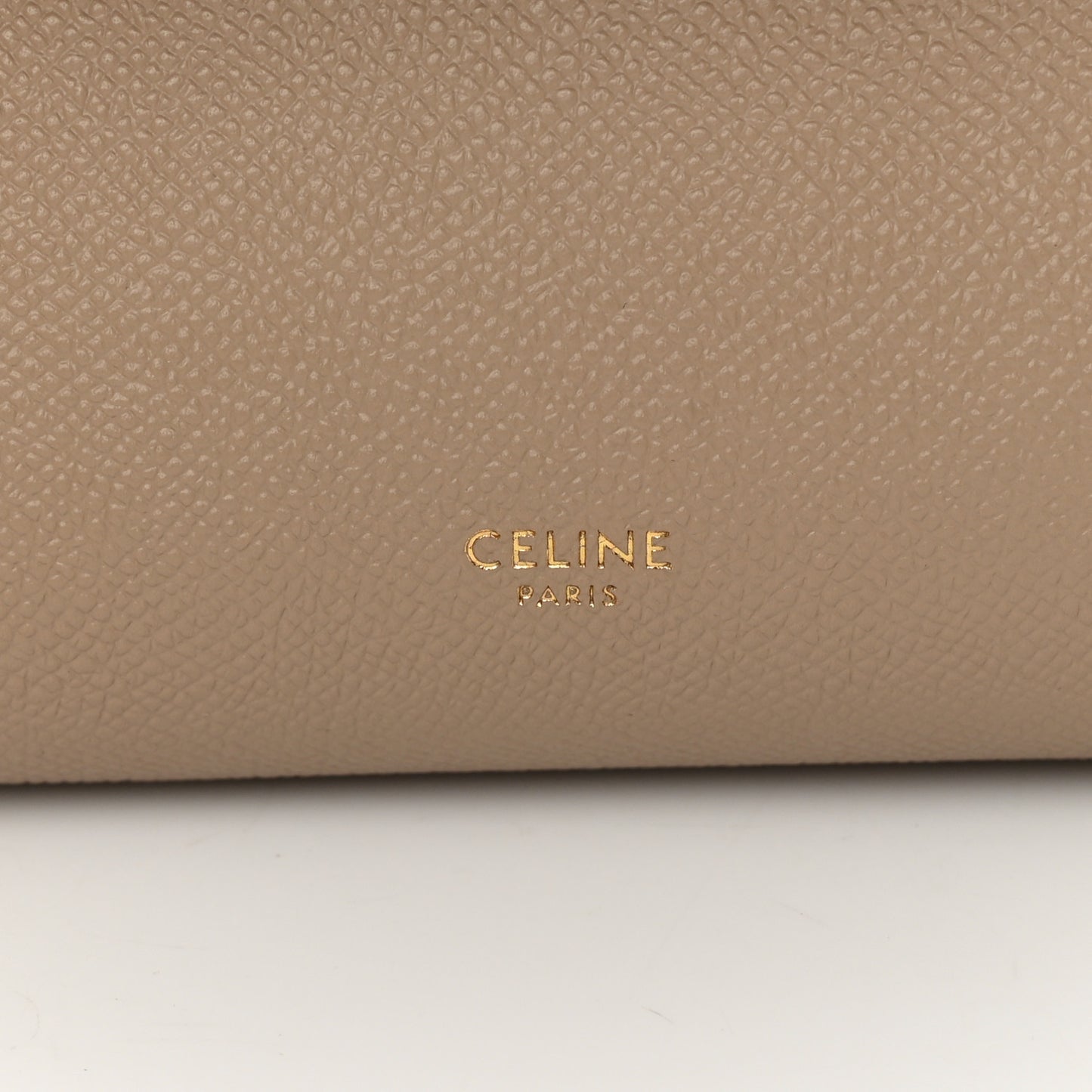 Grained Calfskin Nano Belt Bag Light Taupe