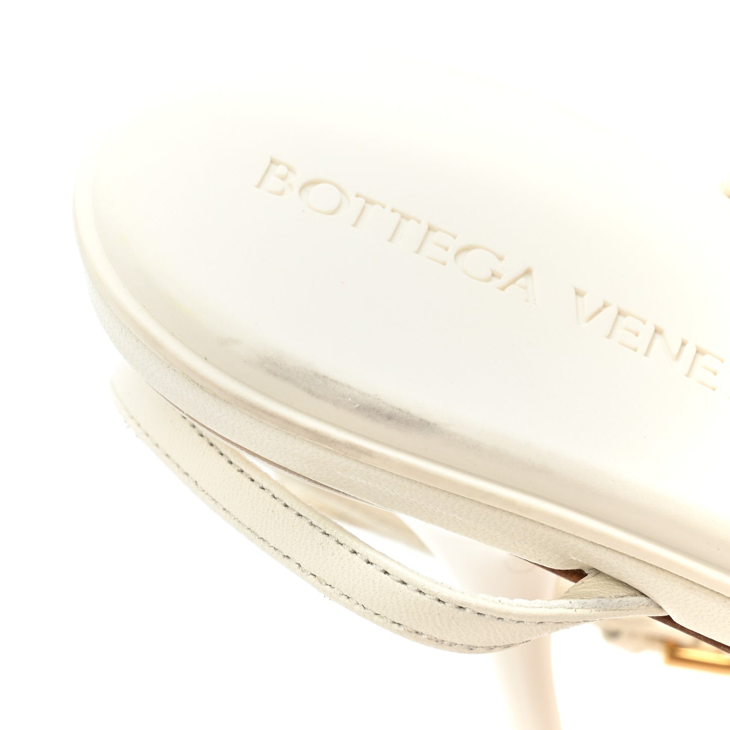 Lambskin Dot 90mm Sandals 40 String