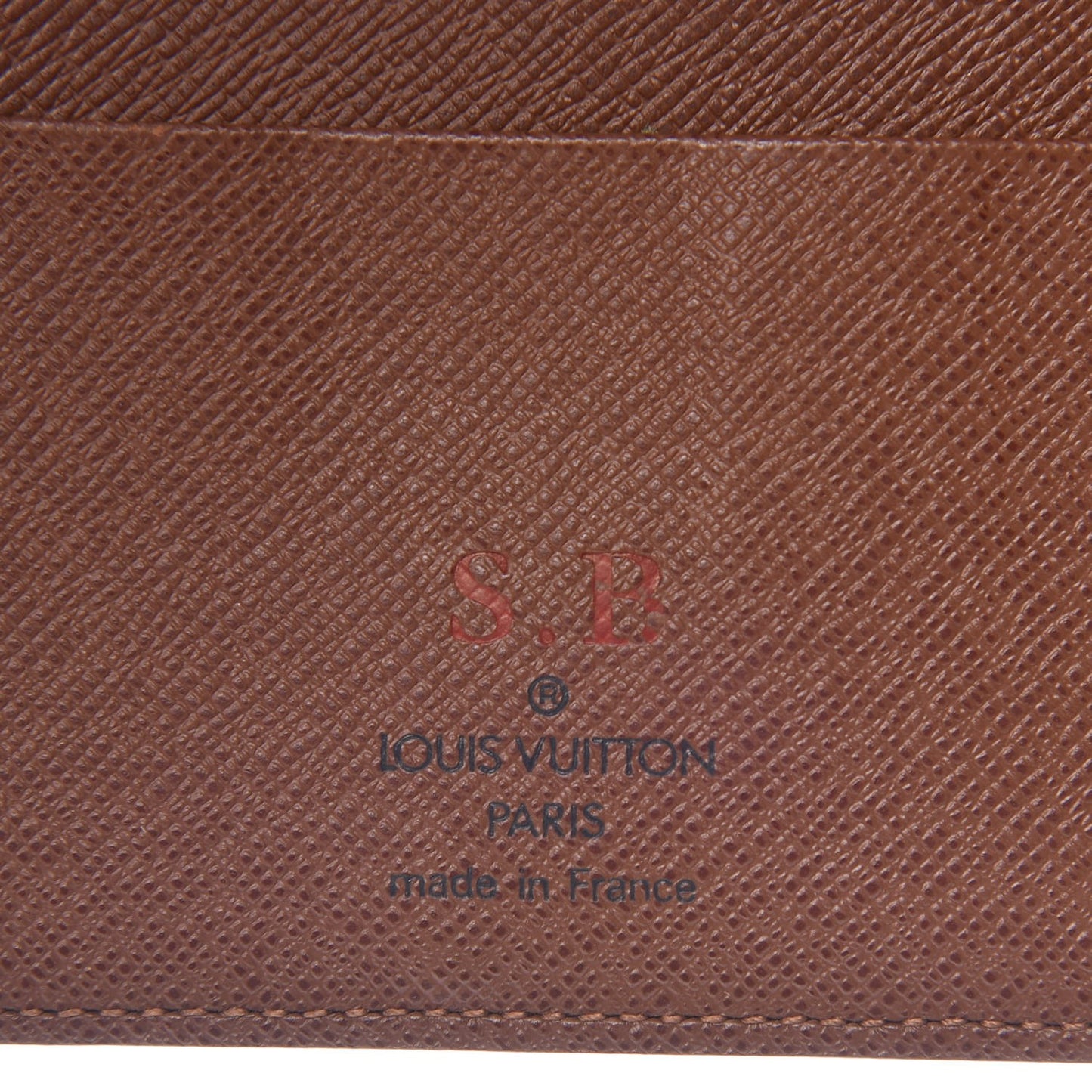 Monogram Medium Ring Agenda Cover