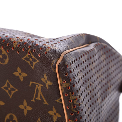 Louis Vuitton Monogram Perforated Speedy 30 Orange 12 of 13