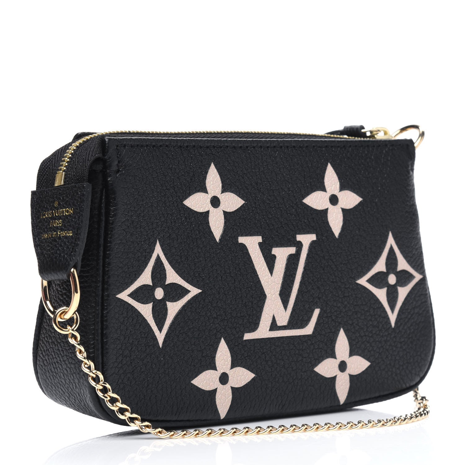 Louis Vuitton Empreinte Monogram Giant Mini Pochette Accessories Black 3 of 7