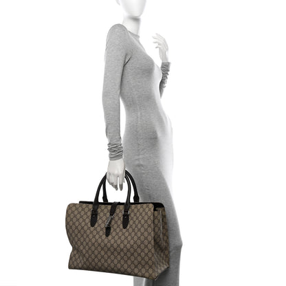 Gucci GG Plus Monogram tote dark brown
Piston Lock Tote Dark Brown 2 of 14