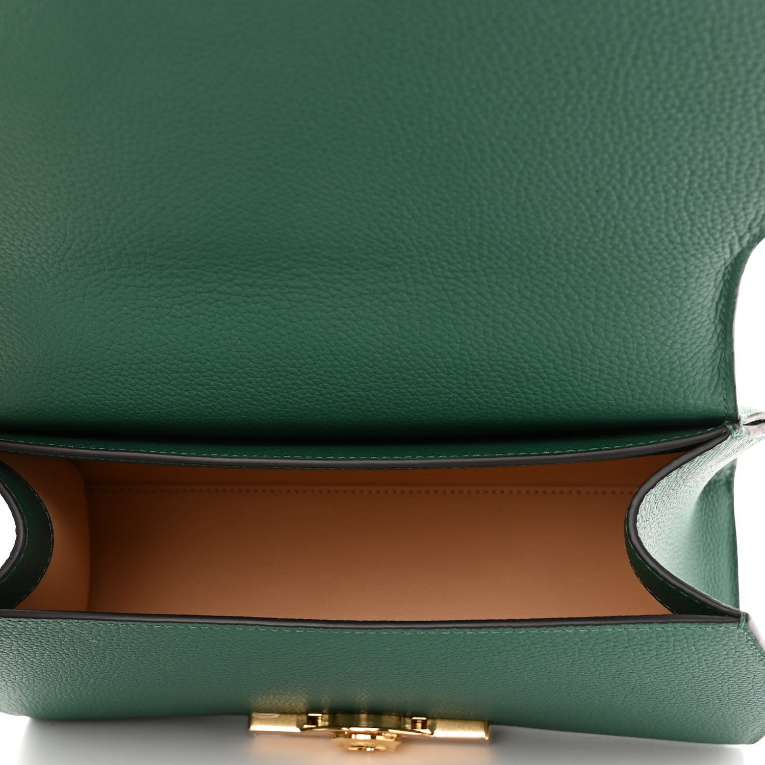 Moynat Taurillon Blush Rejane PM Emerald 5 of 9