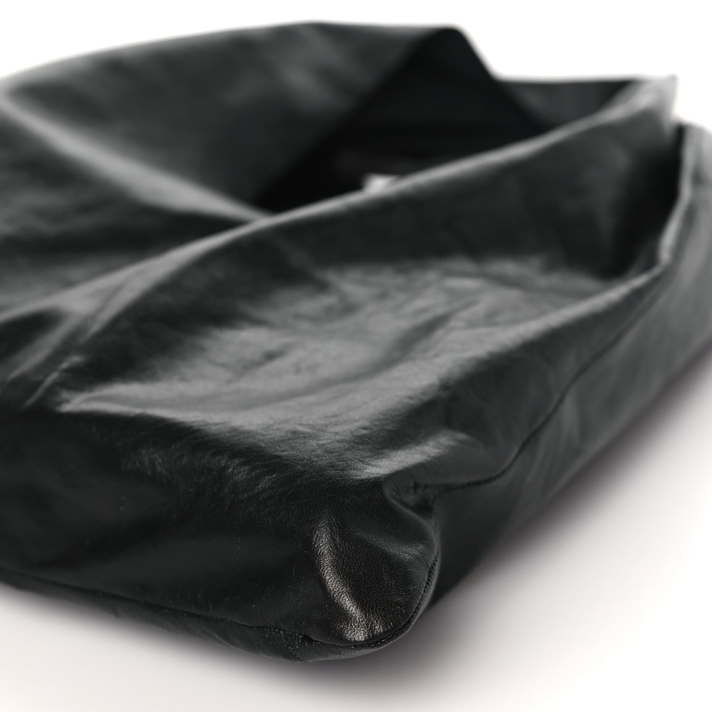 Calfskin Small Bindle Bag Black