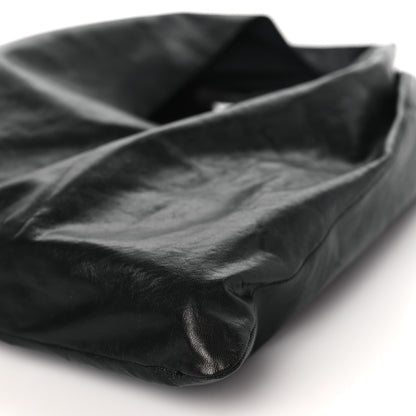 The Row Calfskin Small Bindle Bag Black 9 of 9