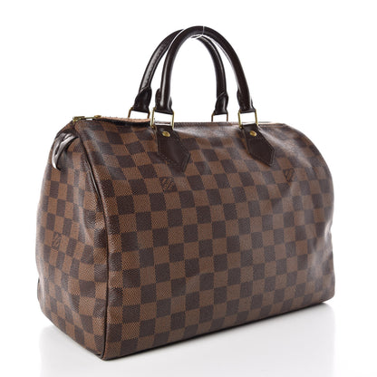 Louis Vuitton Damier Ebene Speedy 30 3 of 16