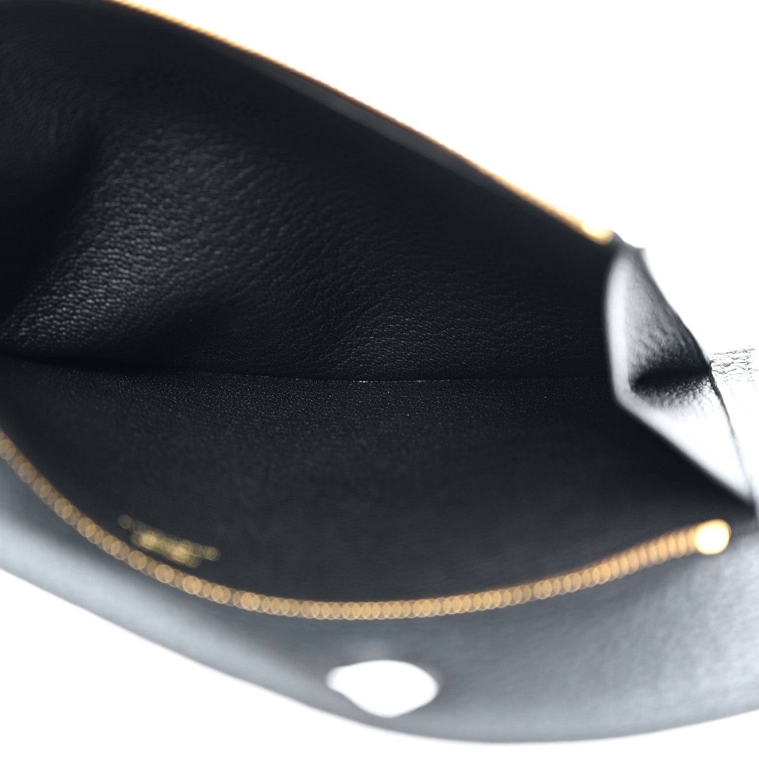 Hermes Togo Backpocket Pouch 25 Black 6 of 7
