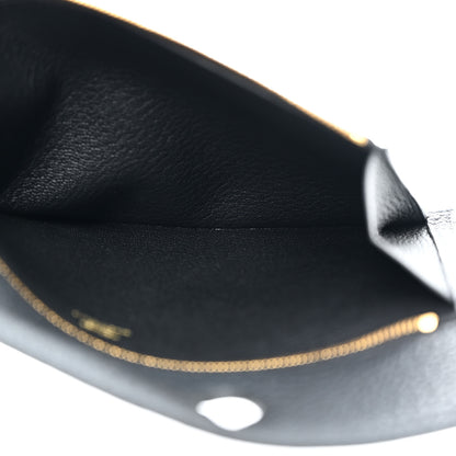 Hermes Togo Backpocket Pouch 25 Black 6 of 7