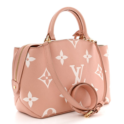Louis Vuitton Empreinte Monogram Giant Petit Palais Rose Trianon Creme 3 of 12