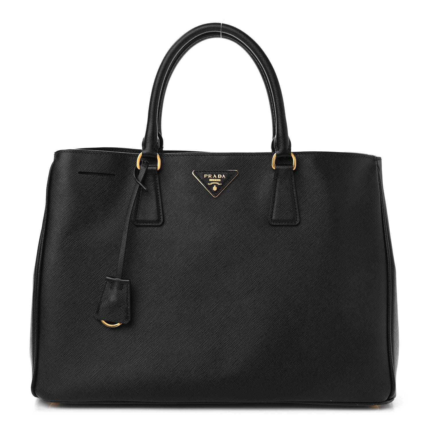 Prada Saffiano Lux Large Tote Black 1 of 10