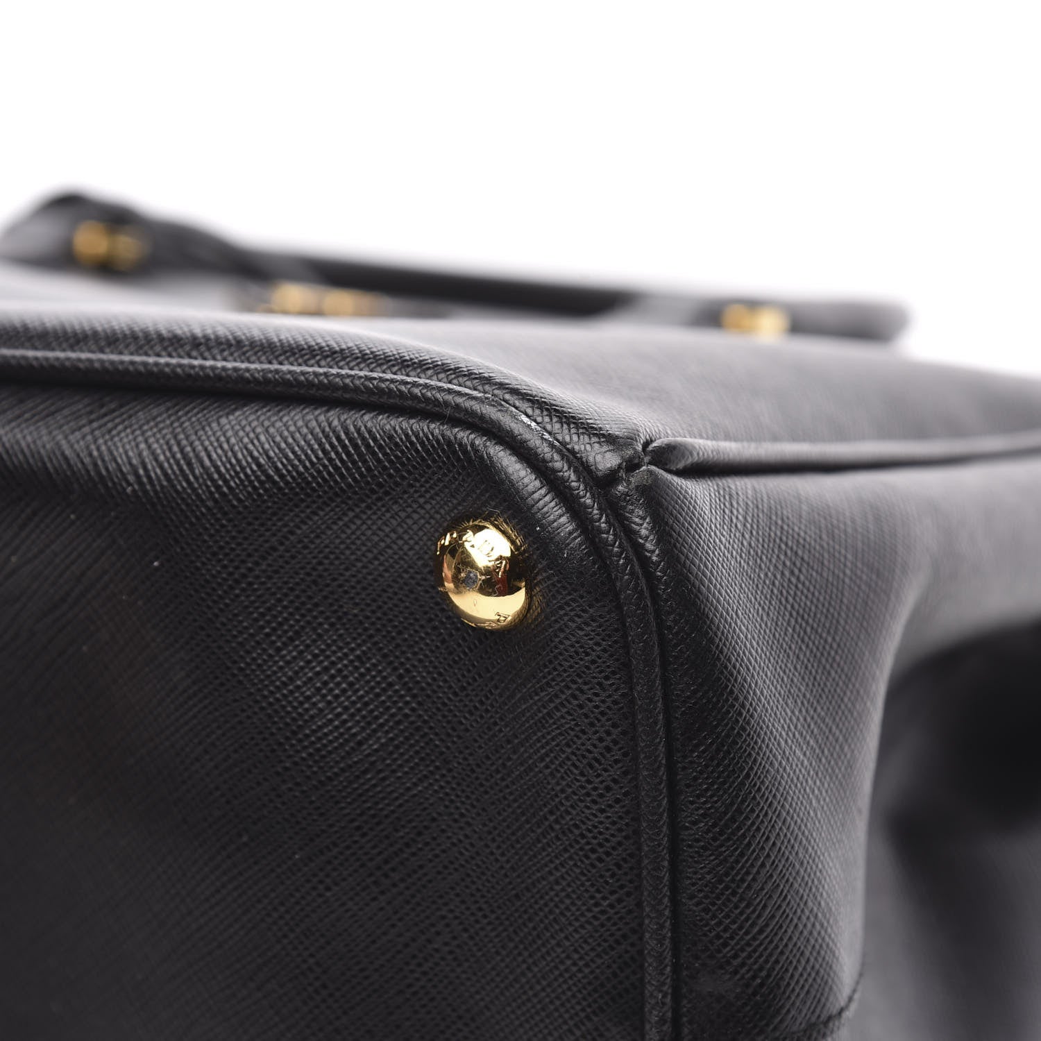 Prada Saffiano Medium Galleria Double Zip Tote Black 12 of 12