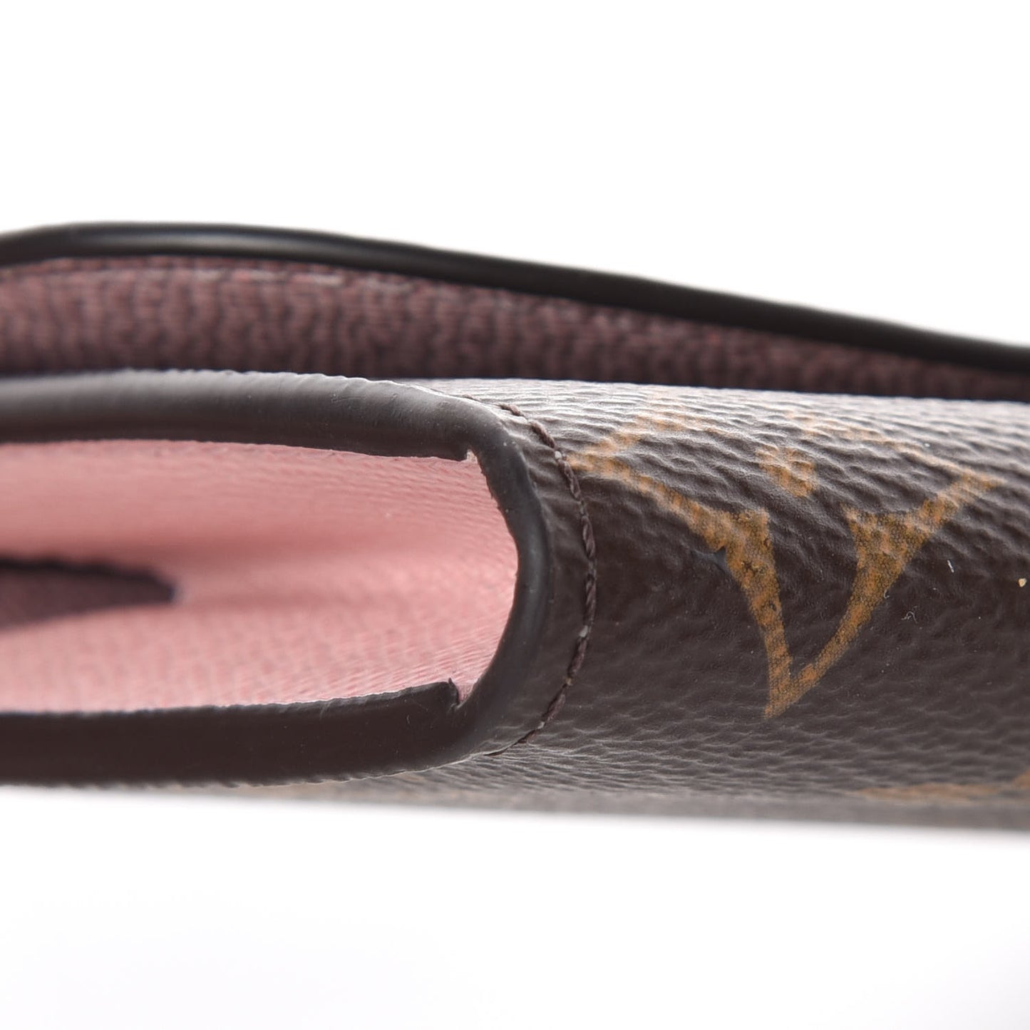 Monogram Rosalie Coin Purse Rose Ballerine
