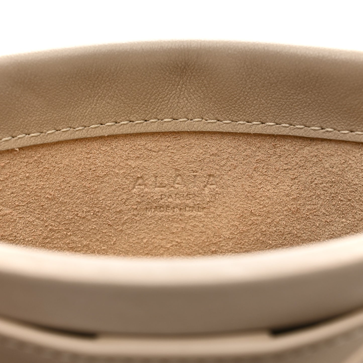 Calfskin Small Le Click Bag Grege