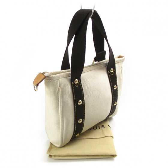 Louis Vuitton Cabas Antigua PM White 3 of 9