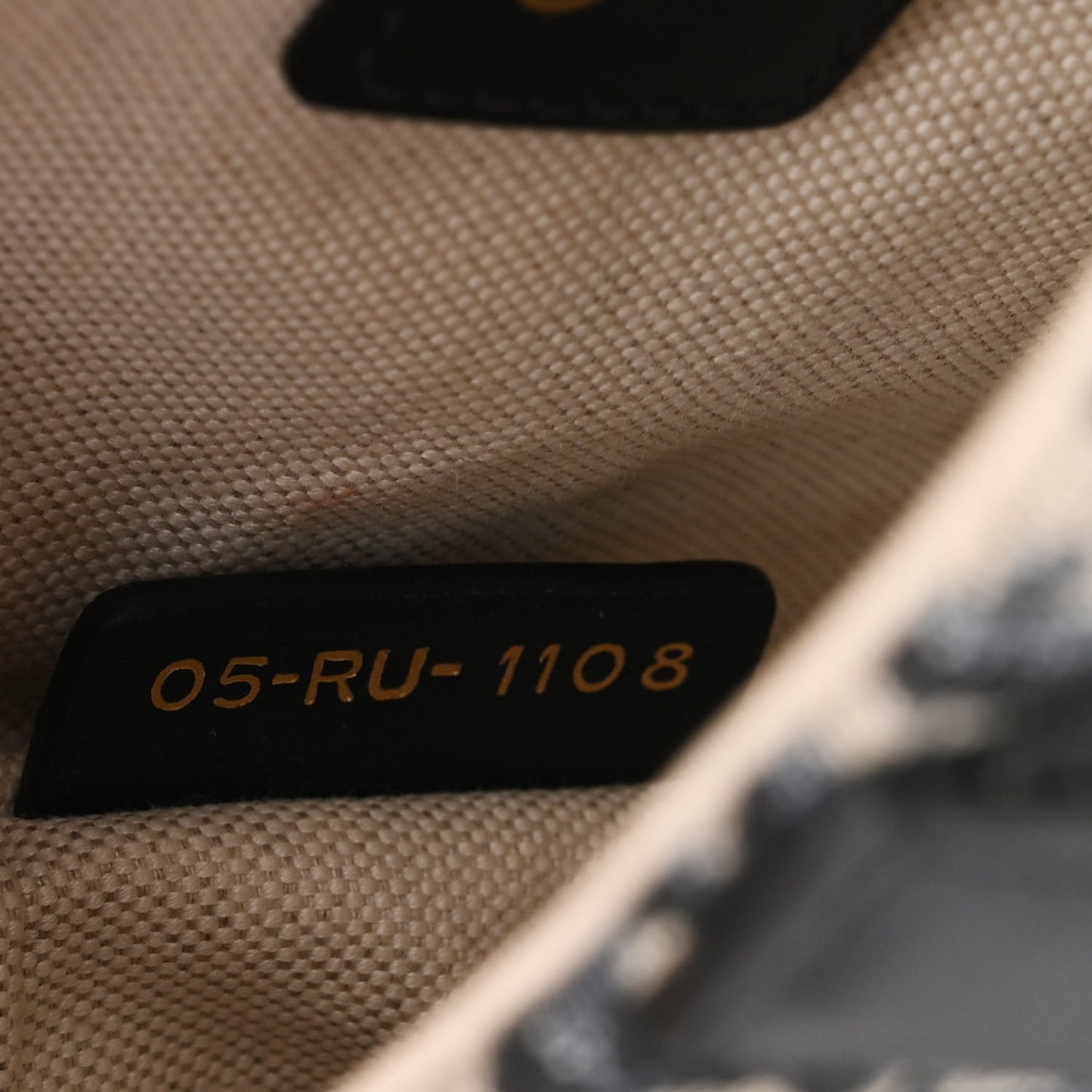 Oblique Mini Saddle Bag Blue