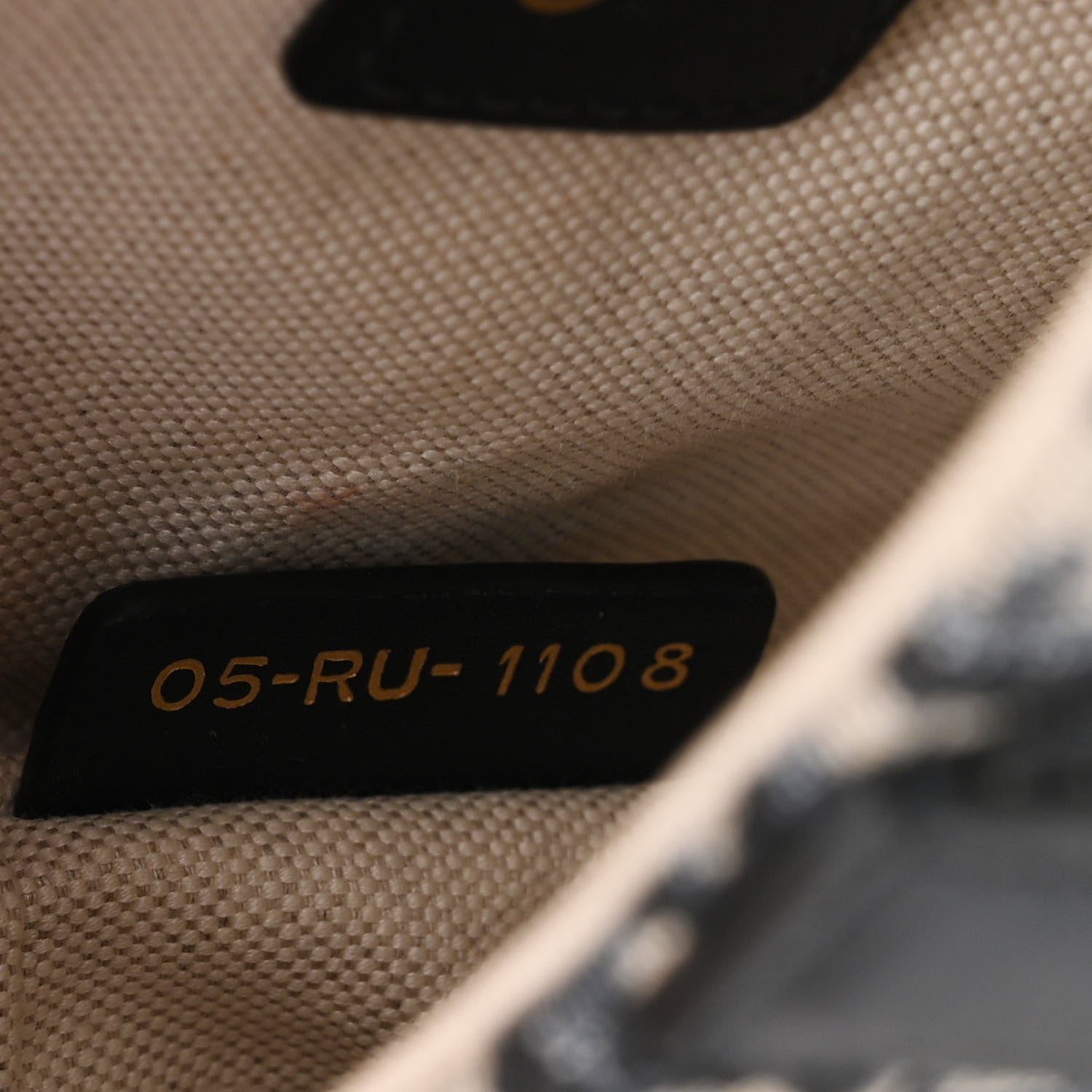 Christian Dior Oblique Mini Saddle Bag Blue 7 of 9