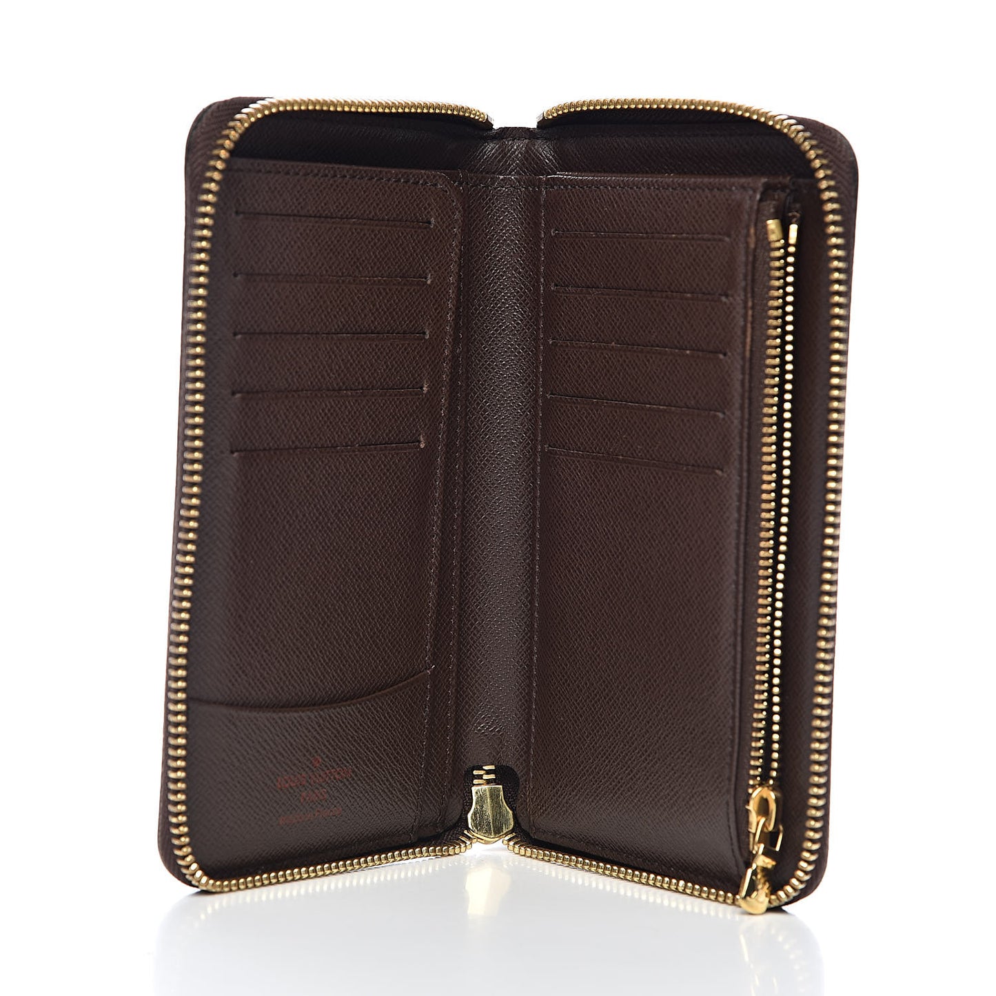 Damier Ebene Compact Zippy Wallet