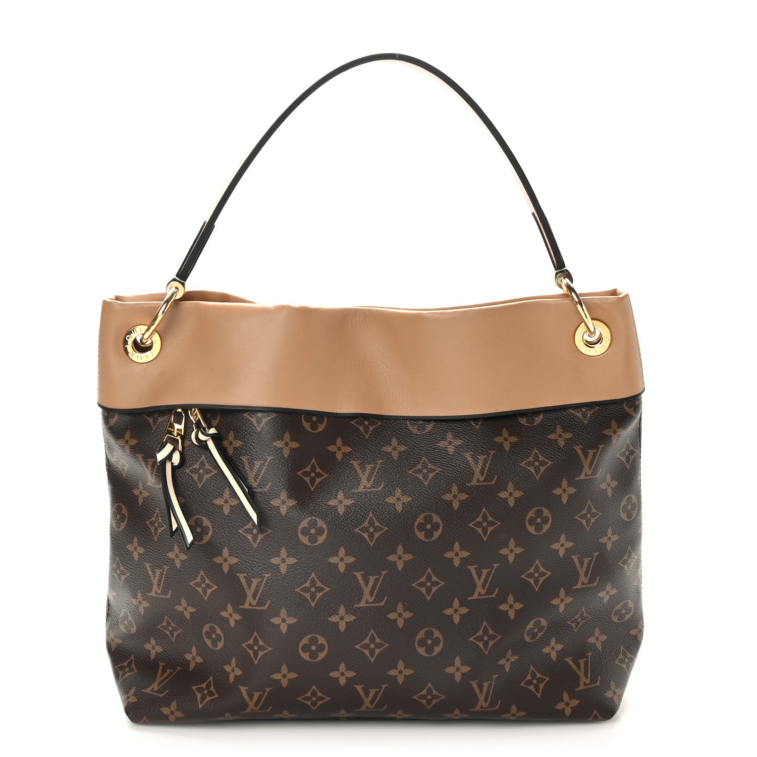Louis Vuitton Monogram Tuileries Hobo Sesame Peach 1 of 8