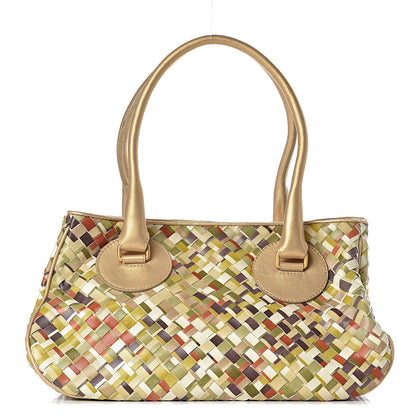 Bottega Veneta Nappa Intrecciato Satchel Multicolor 1 of 16