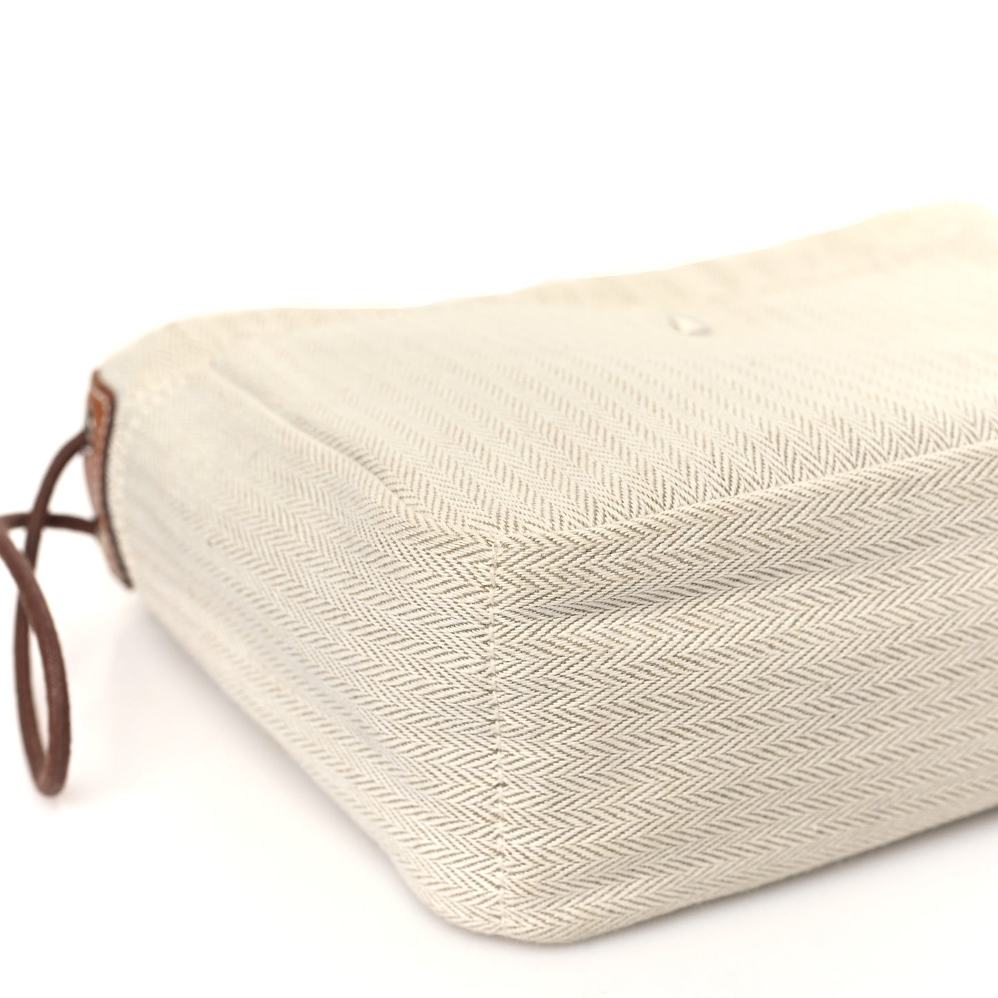 Canvas Barenia Fourbi 20 PM Pouch Naturel Fauve