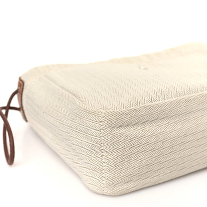 Hermes Canvas Barenia Fourbi 20 PM Pouch Naturel Fauve 8 of 9