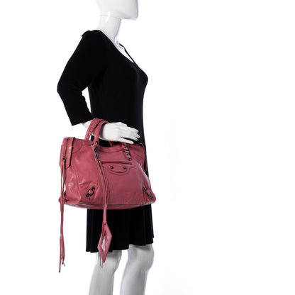 Balenciaga Agneau Classic Hardware City Rose Hortensia 3 of 12