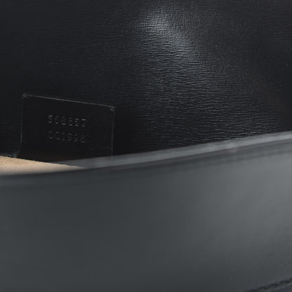 Gucci Calfskin Medium Arli Shoulder Bag Black 9 of 10