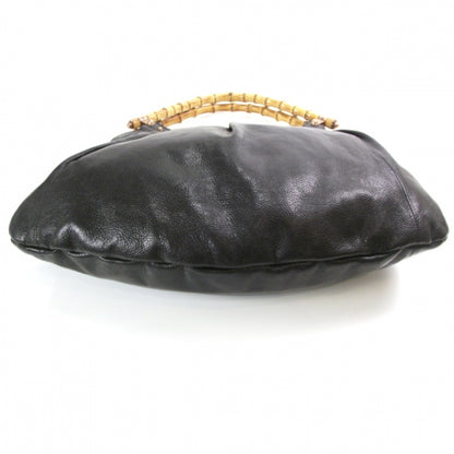 Gucci Leather Bamboo Top Handle Tote 4 of 11