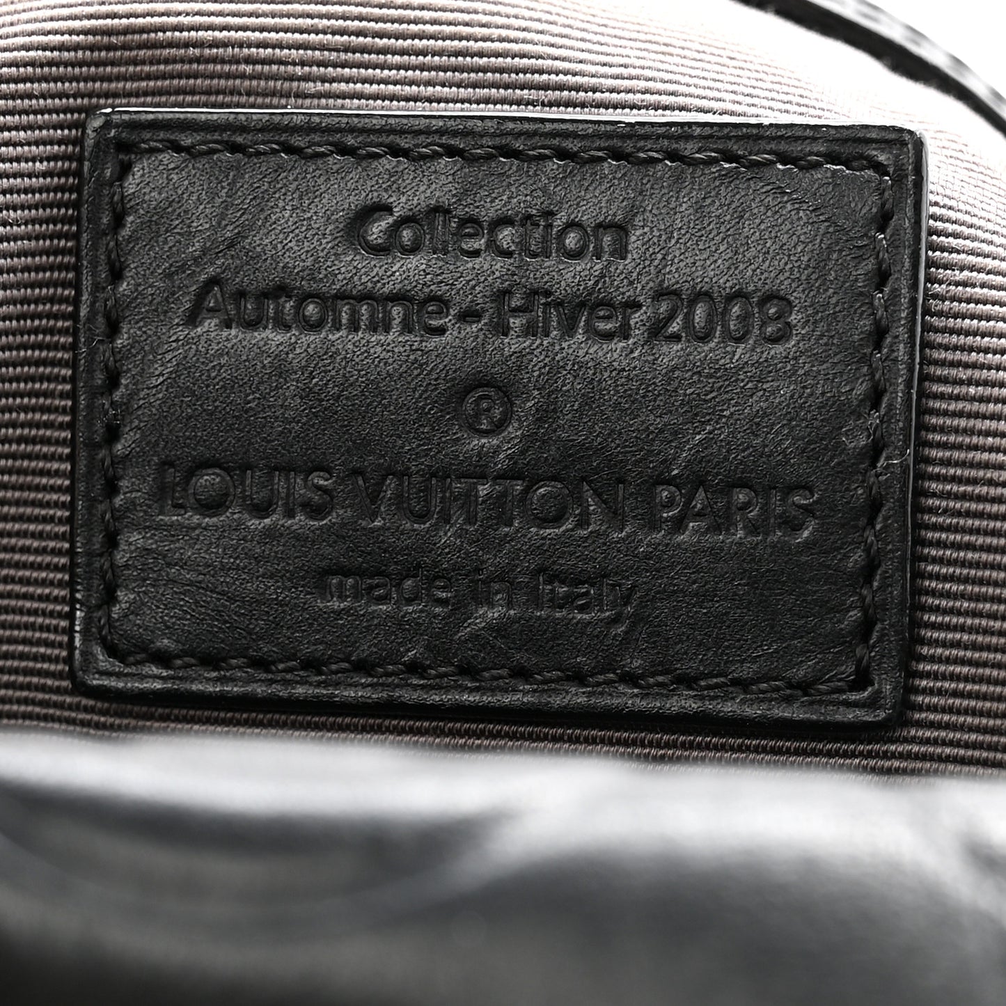Calfskin Embossed Speedy Cube 30  Black