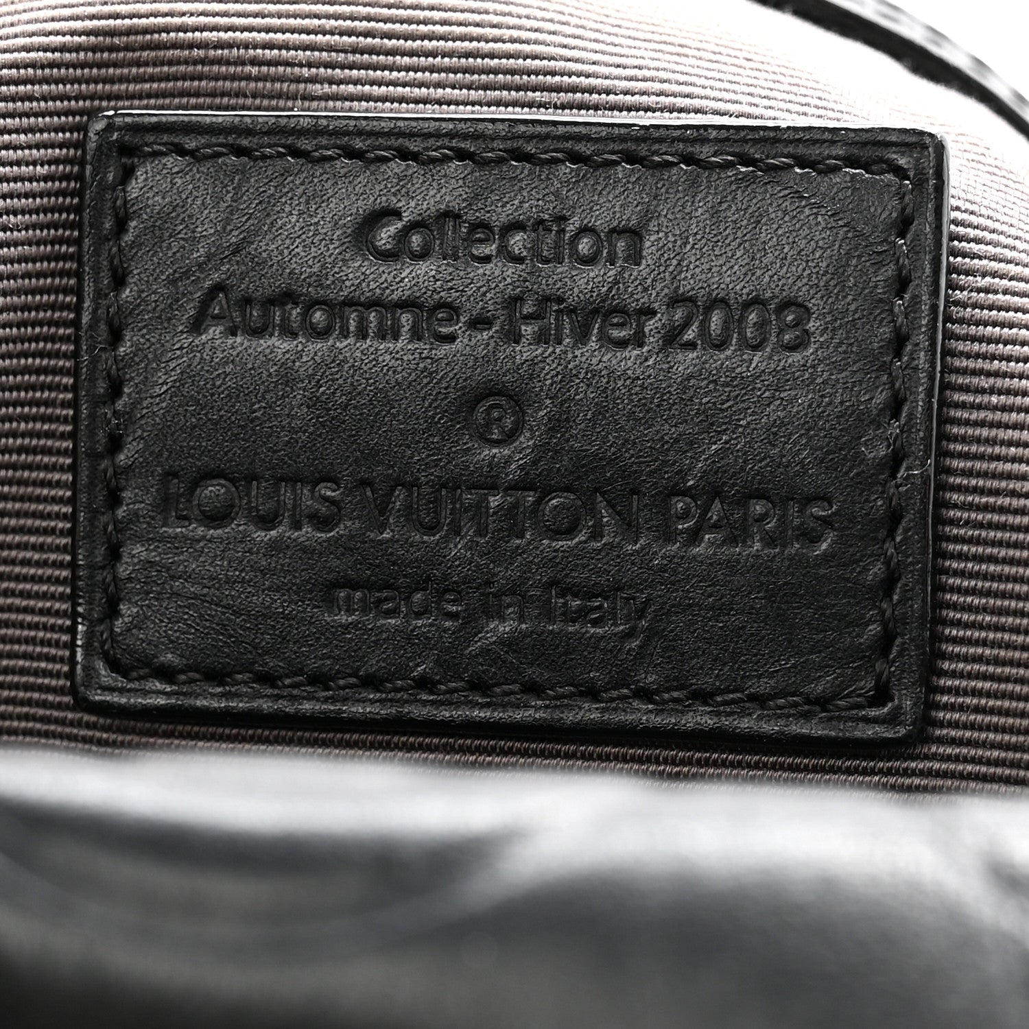 Louis Vuitton Calfskin Embossed Speedy Cube 30  Black 6 of 13