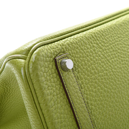 Hermes Togo Birkin 35 Vert Anis 6 of 37