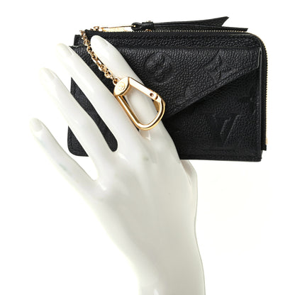Louis Vuitton Empreinte Recto Verso Card Holder Black 2 of 7