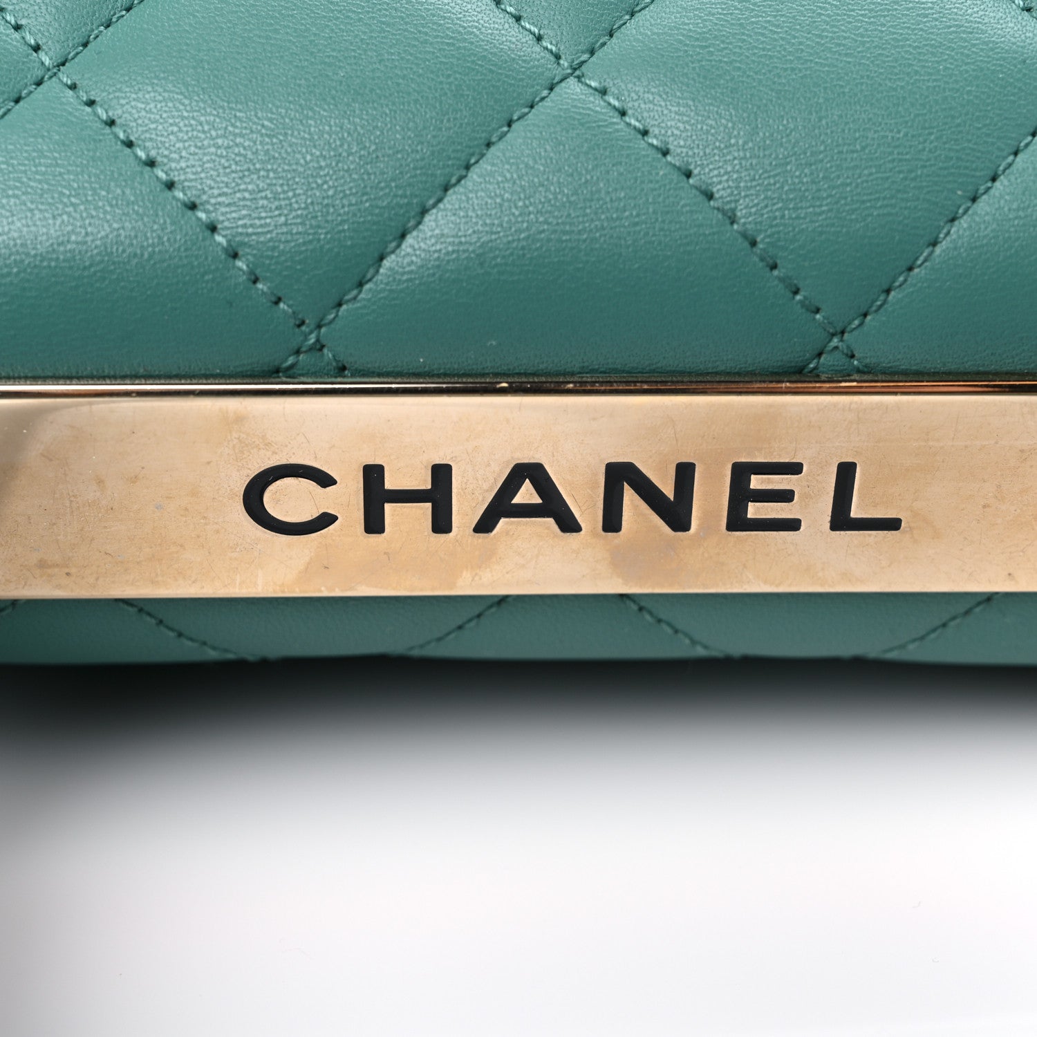Chanel Lambskin Quilted Small Trendy CC Flap Dual Handle Bag Light Green 17 of 27