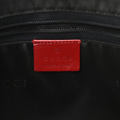 Gucci Monogram Jackie O Hobo Beige Blue Red 6 of 12