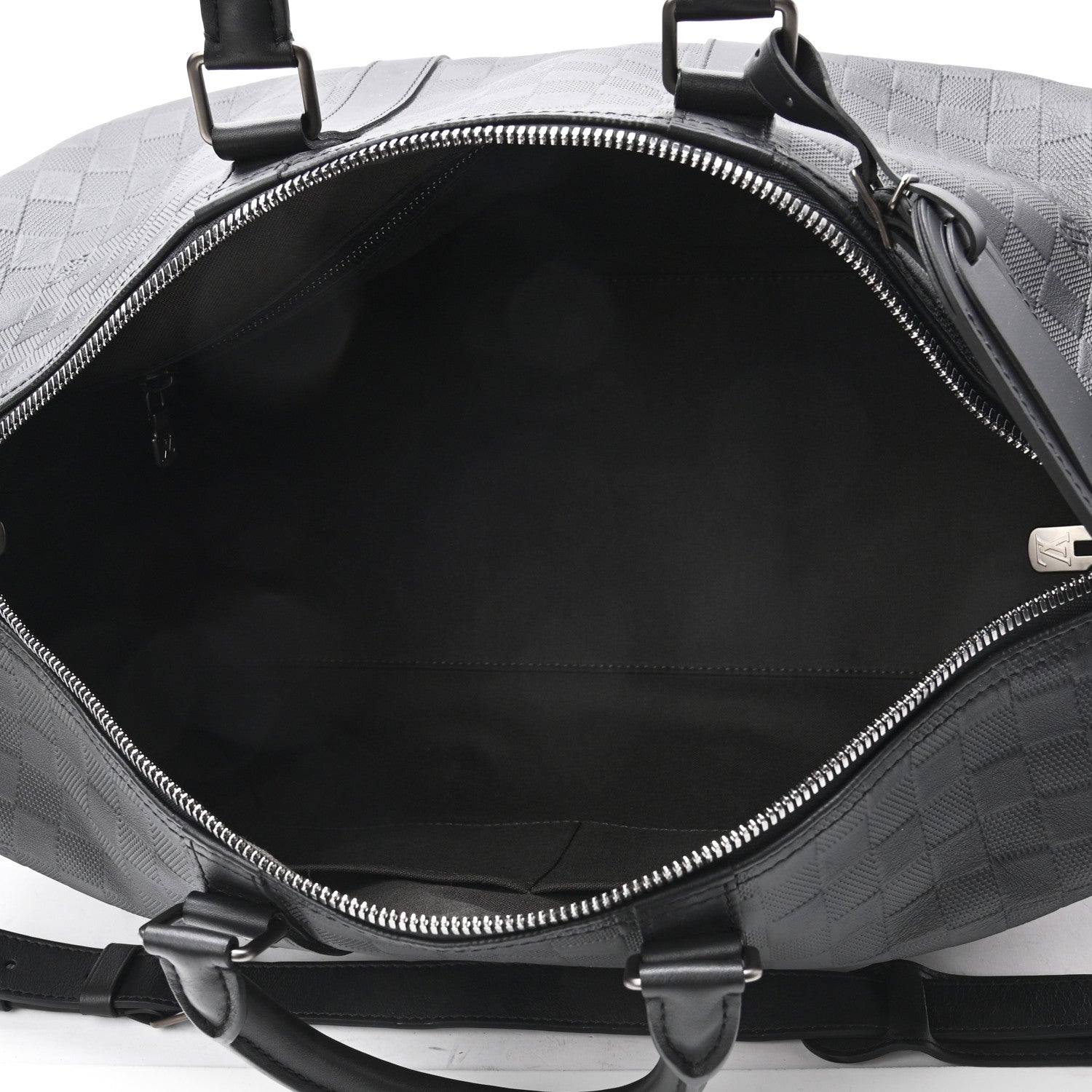 Louis Vuitton Damier Infini Keepall Bandouliere 45 Onyx 8 of 19