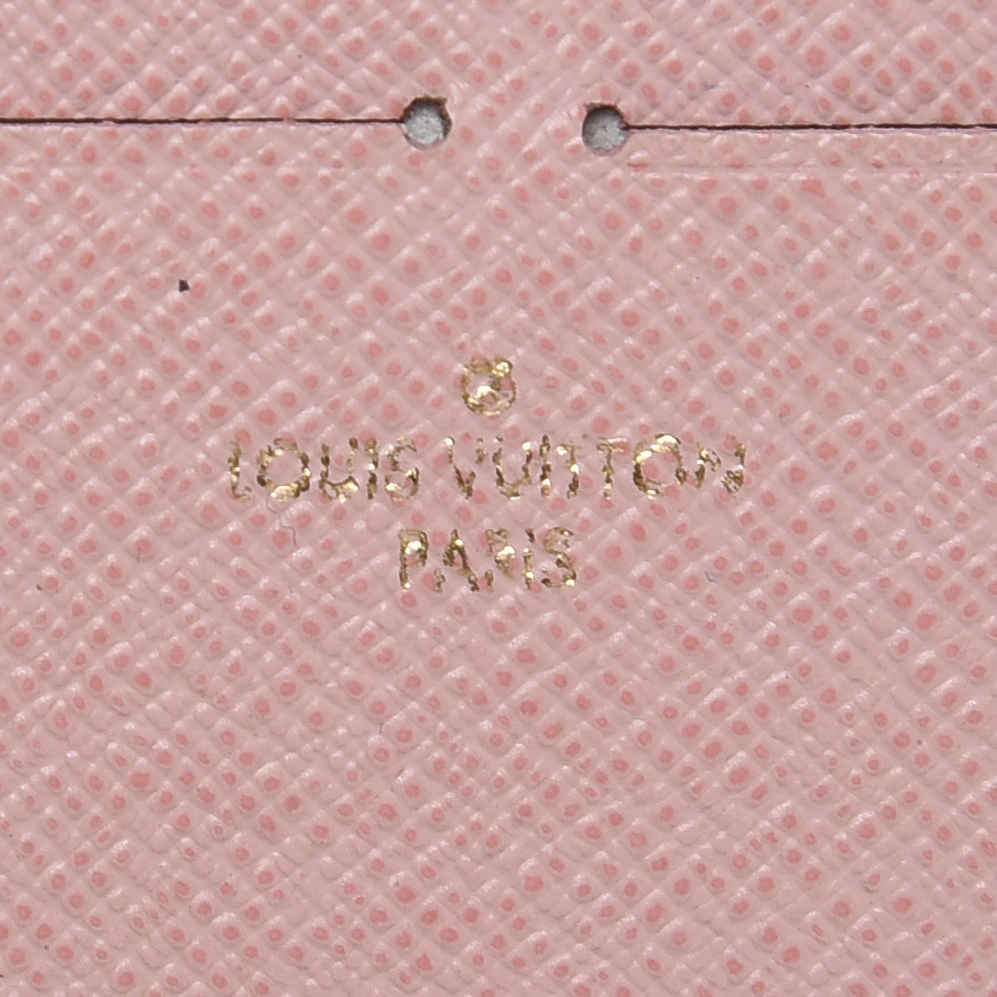 Damier Azur Pochette Felicie Chain Wallet Rose Ballerine