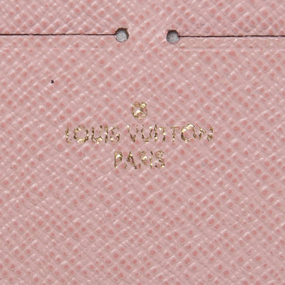 Louis Vuitton Damier Azur Pochette Felicie Chain Wallet Rose Ballerine 7 of 11