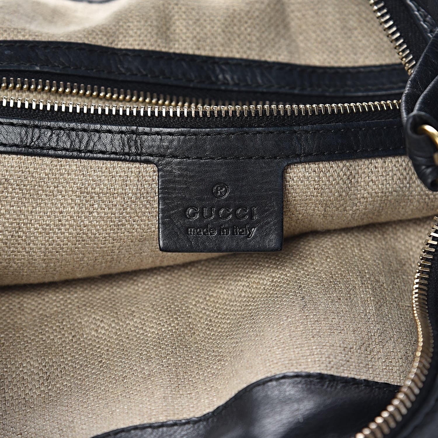 Gucci Calfskin Medium Hysteria Hobo Black 6 of 10