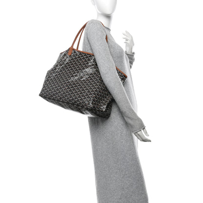 Goyard Goyardine Saint Louis GM Black Gold 2 of 11