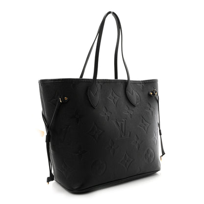 Louis Vuitton Empreinte Monogram Giant Neverfull MM Black 4 of 10