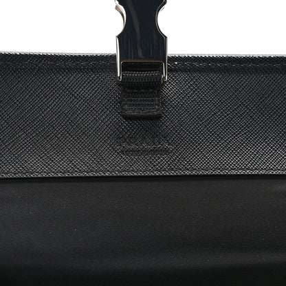 Prada Re-Nylon Saffiano Smartphone Case Crossbody Black 6 of 10