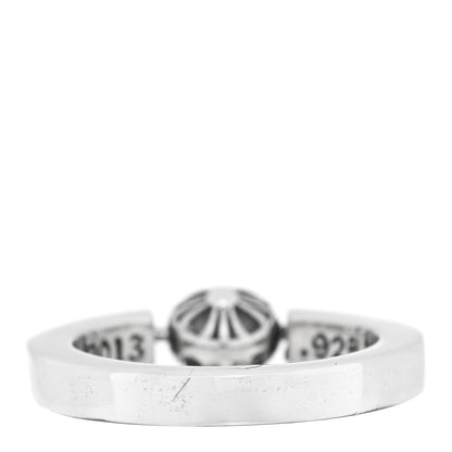 Chrome Hearts Sterling Silver Bead In Band Ring 54 7 3 of 4