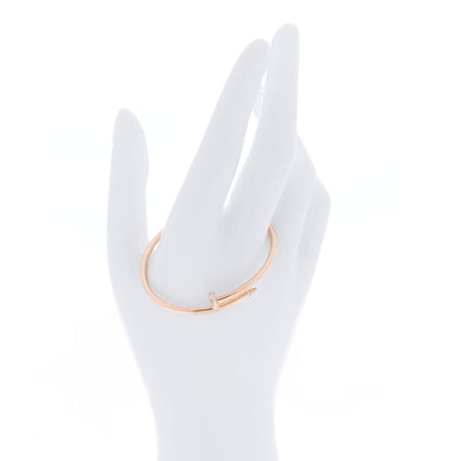 Cartier 18K Pink Gold Diamond Small Juste Un Clou Bracelet 14 2 of 6
