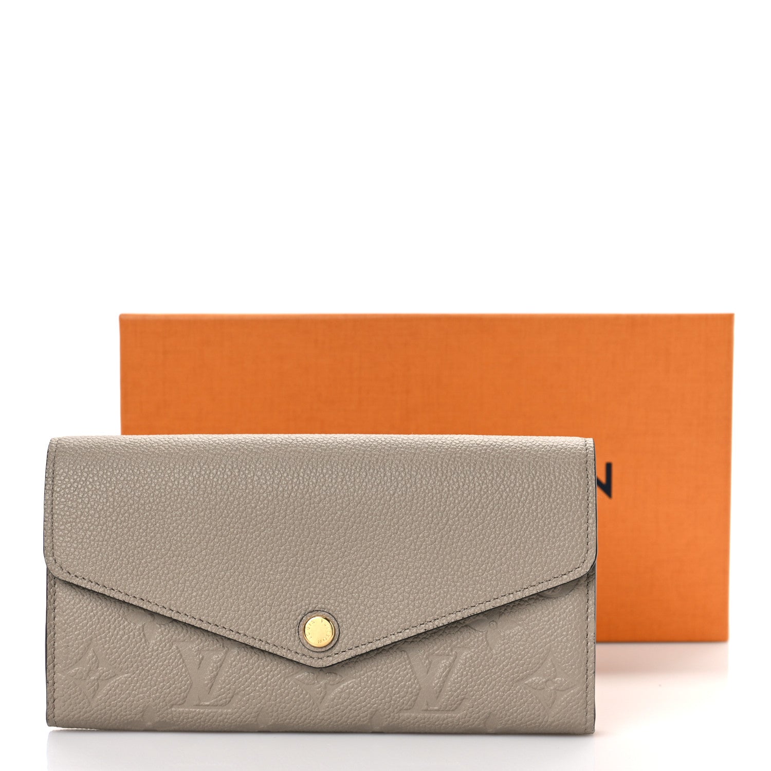 Louis Vuitton Empreinte Sarah Wallet NM Tourterelle 9 of 9