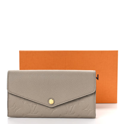 Louis Vuitton Empreinte Sarah Wallet NM Tourterelle 9 of 9