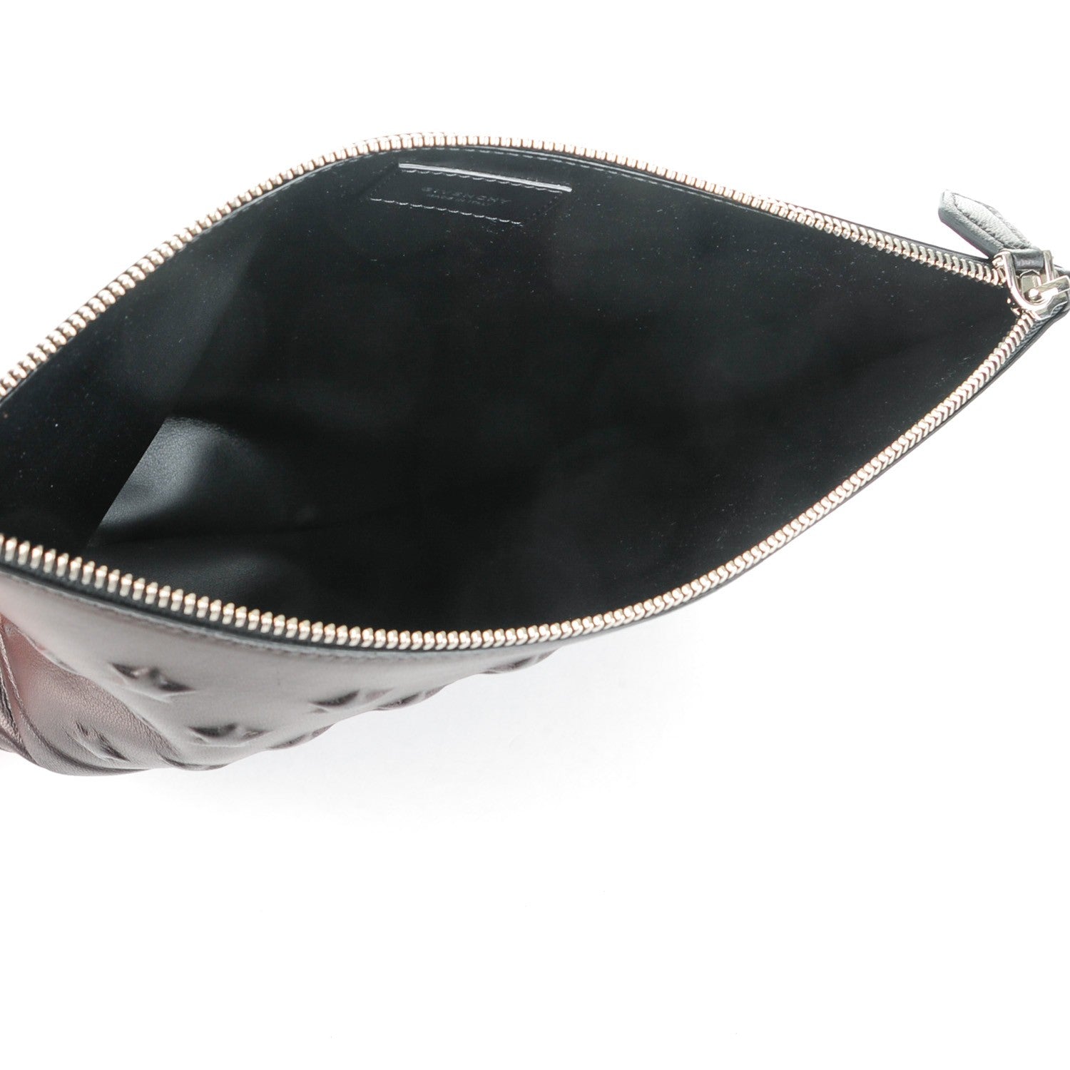 Givenchy Lambskin American Flag Embossed Pouch Black 5 of 7