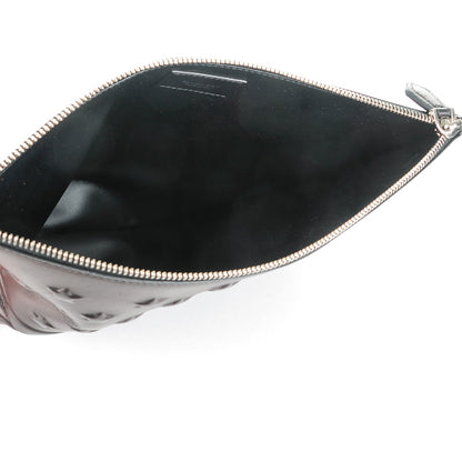Givenchy Lambskin American Flag Embossed Pouch Black 5 of 7