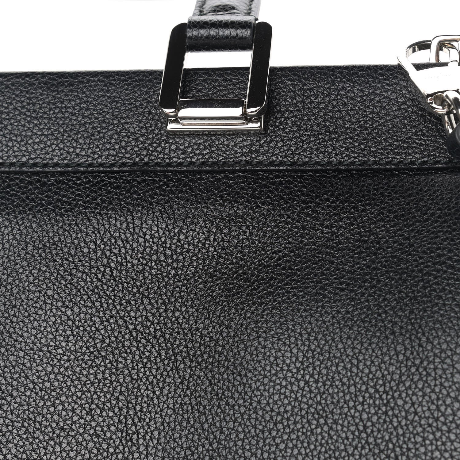 Gucci Grainy Calfskin Small Zumi Top Handle Bag Black 13 of 13
